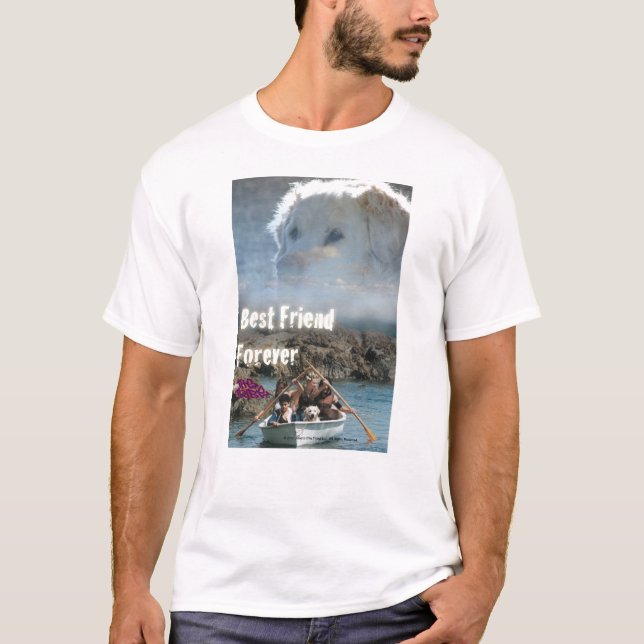Camiseta Bob o cão - melhor amigo para sempre (Frente)
