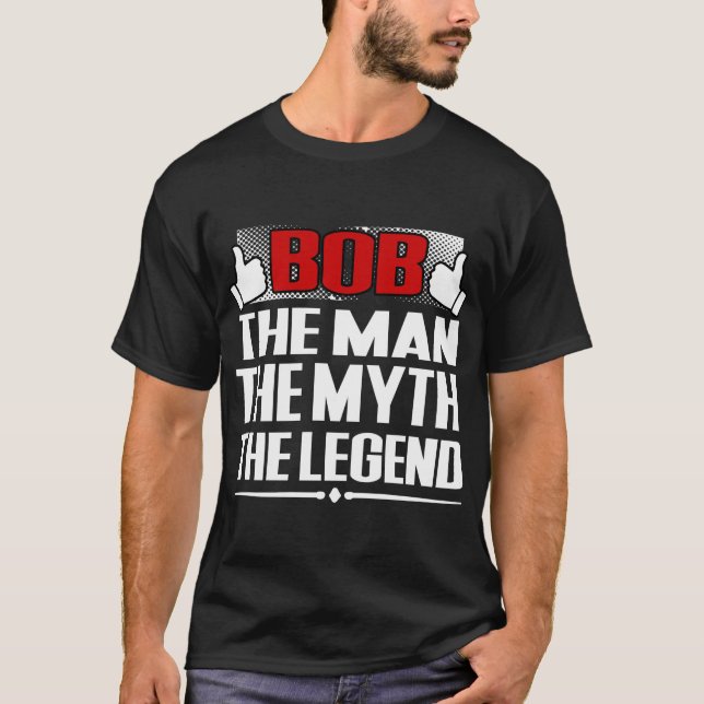 CAMISETA BOB O HOMEM O MITO A LENDA (Frente)