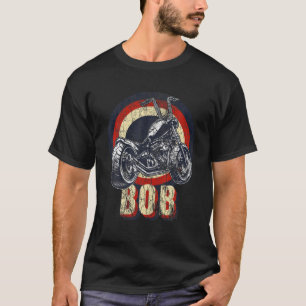 Camiseta Bob The Bobber Customized Chop Motorcycle Bikers V