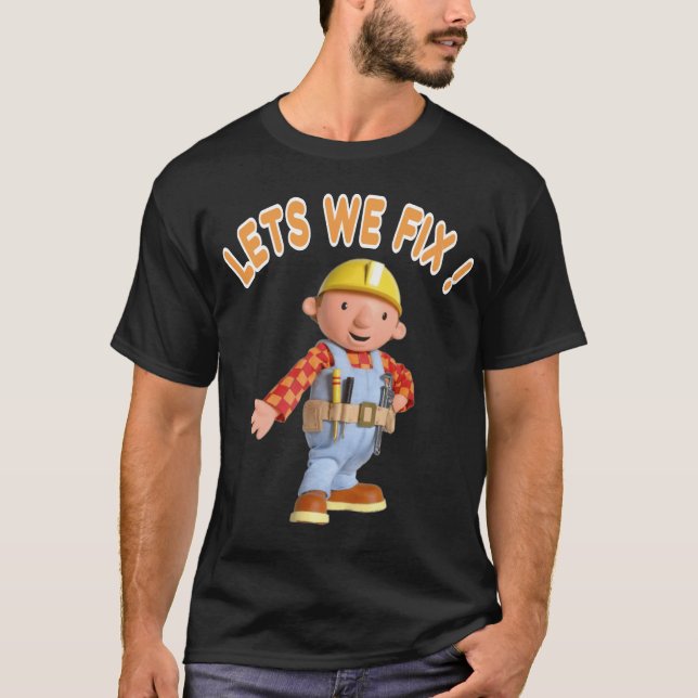 Camiseta Bob the Builder Fix It (Frente)