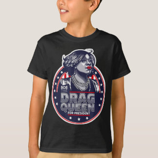 Camiseta Bob the Drag Queen para Presidente - Engraçado Dra