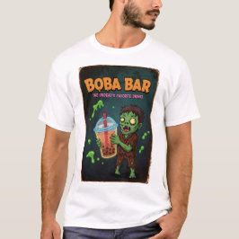 Camiseta Boba Bar – A Bebida Favorita dos Mortos-V