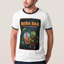 Camiseta Boba Bar – A Bebida Favorita dos Mortos-V