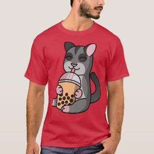 Camiseta Boba Bubble milk Tea Sugar Glider Pet Premium