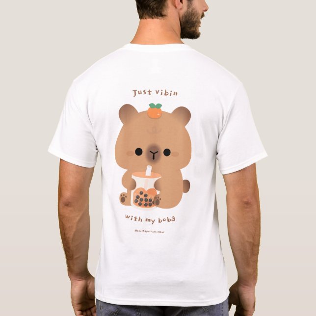 Camiseta Boba Capybara (Verso)