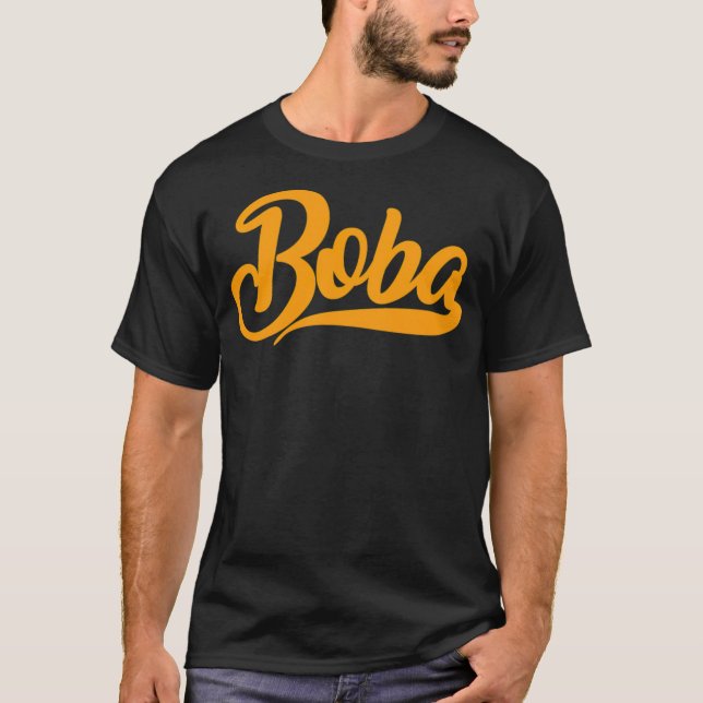 Camiseta Boba cartoon humor  (Frente)