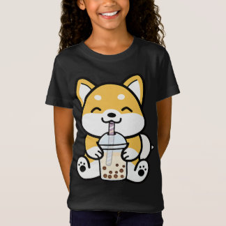 Camiseta Boba Corgi | Chá de leite | Corgi Lover
