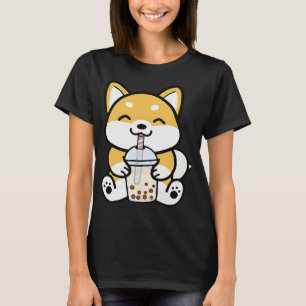Camiseta Boba Corgi   Chá de leite   Corgi Lover
