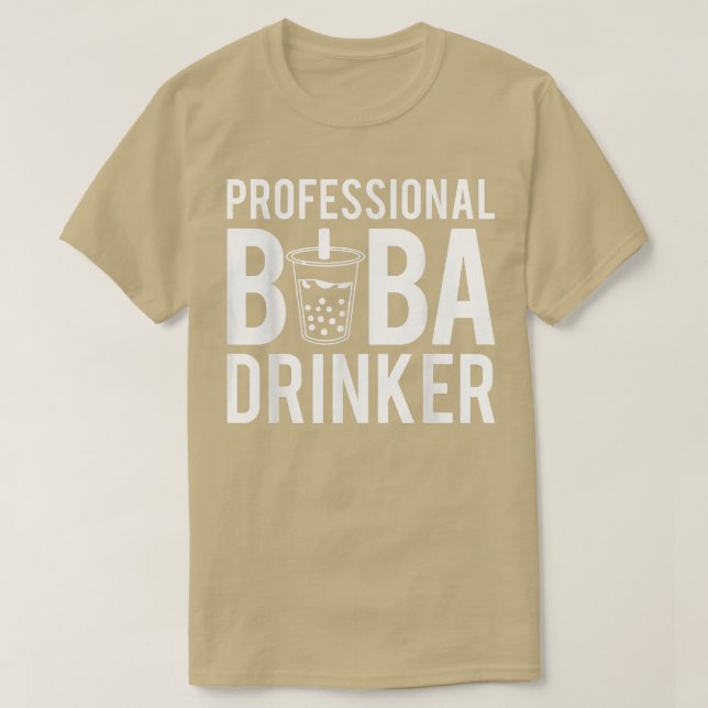 Camiseta Boba Drinker Bubble Tea 1572 (Frente do Design)