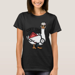 Camiseta Boba Enfermeira Gansa Algema Eles Engraçado PS UTI