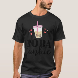 Camiseta Boba Junkie Bubble Tea s Women Thai cavalo