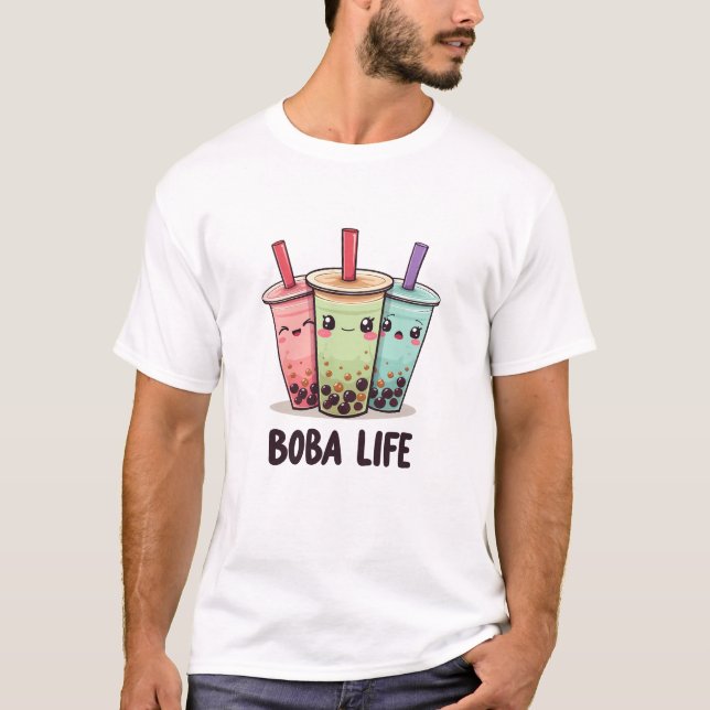 Camiseta Boba Life (Frente)