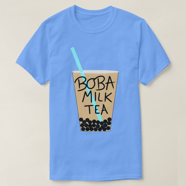 Camiseta Boba Milk Tea 1 (Frente do Design)