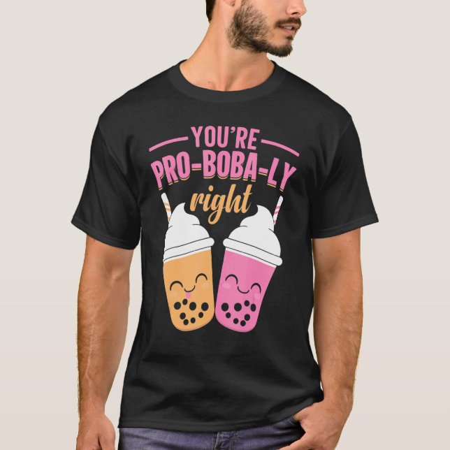 Camiseta Boba Milk Tea Você está bem Tea Lifestyl (Frente)