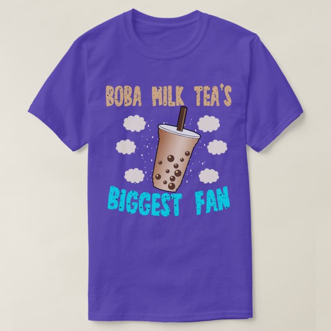Camiseta Boba Milk Teas Maior Ventilador (Frente do Design)