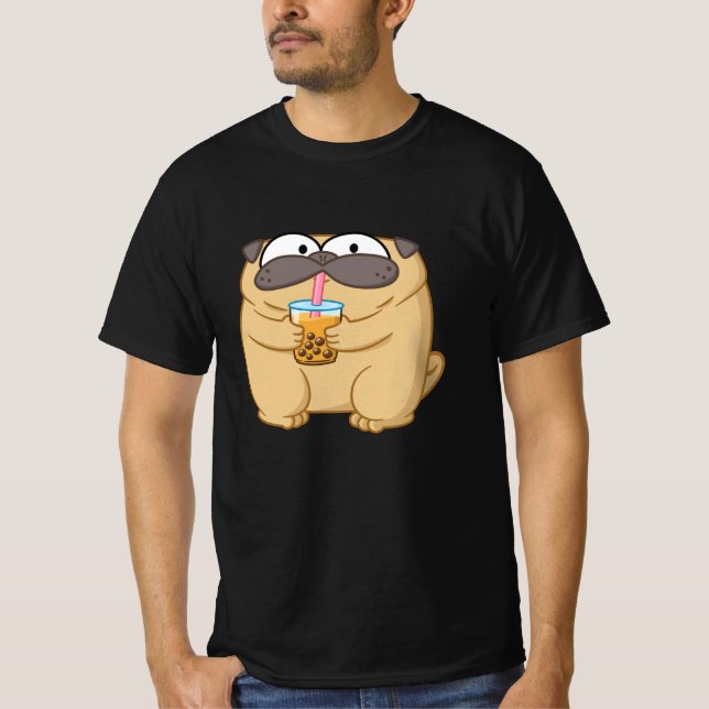 Camiseta Boba Pug (Frente)