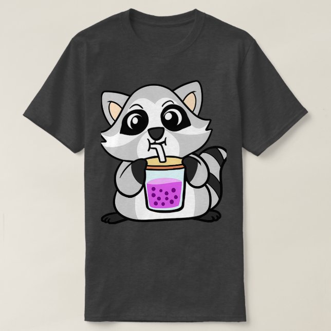 Camiseta Boba Racoon (Frente do Design)