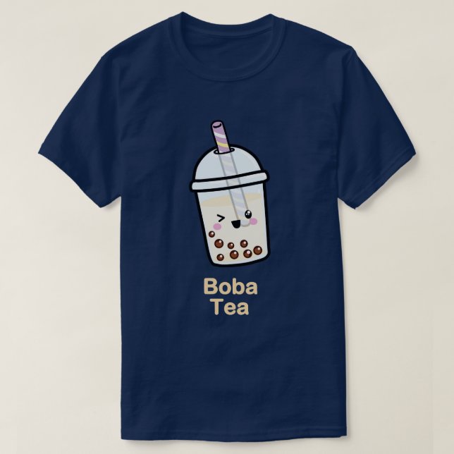 Camiseta Boba Tea (Frente do Design)