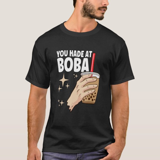 Camiseta Boba Tea Bubble Tea (Frente)