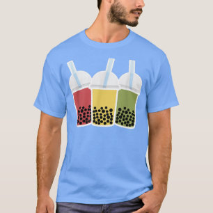 Camiseta Boba Tea Bubble Tea Design