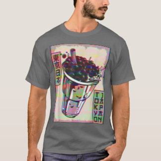 Camiseta Boba Tea Bubble Tea Tokyo Japan Vaporwave Aestheti