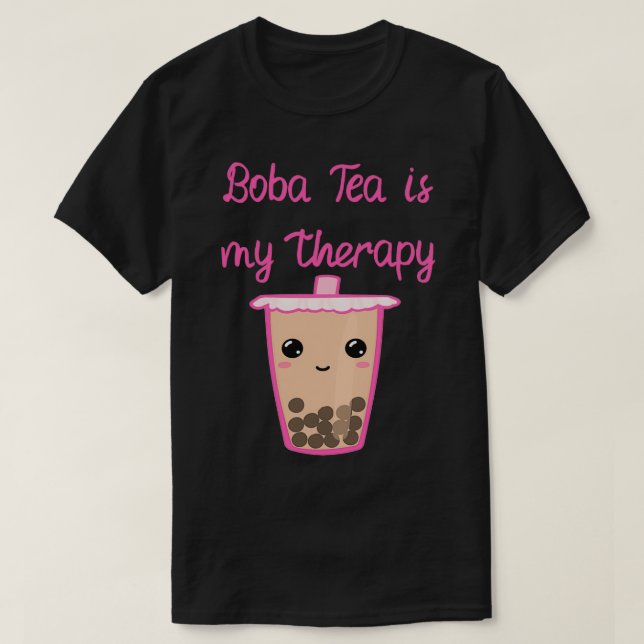 Camiseta Boba Tea Lover (Frente do Design)