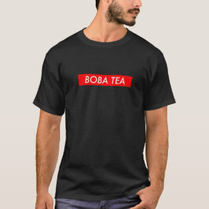 Camiseta Boba Tea Red Box Cute Bubble Tea Lover Gift