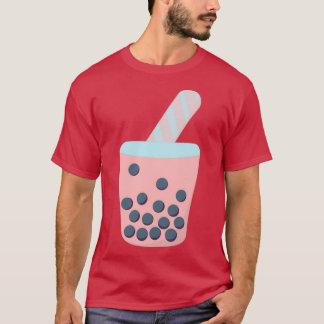 Camiseta Boba tea Verão fresco 2