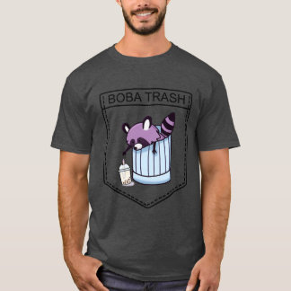 Camiseta Boba Trash Racoon Tshirt Pocket