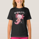 Camiseta Bobalotl Axolotl Boba Tea Bubble Anime Gift Girls<br><div class="desc">Bobalotl Axolotl Boba Tea Bubble Anime Gift Girls Teenager</div>