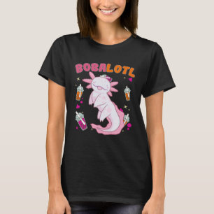 Camiseta Bobalotl Axolotl Boba Tea Bubble milk