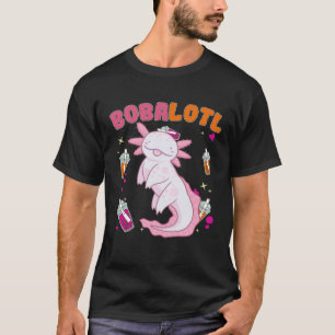 Camiseta Bobalotl Axolotl Boba Tea Bubble milk