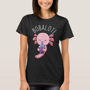 Camiseta Bobalotl Axolotl Boba Tea Bubble milk 1
