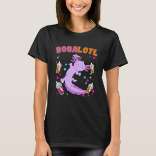 Camiseta Bobalotl Axolotl Boba Tea Bubble milk 6