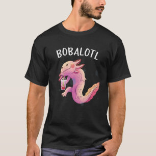 Camiseta Bobalotl Axolotl Cute Axolotl Lotl Boba Tea