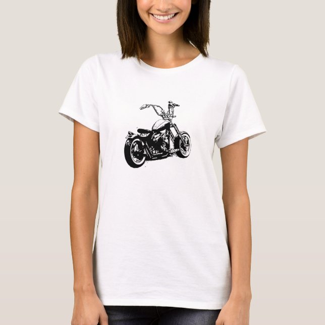CAMISETA BOBBER DE HARLEY (Frente)