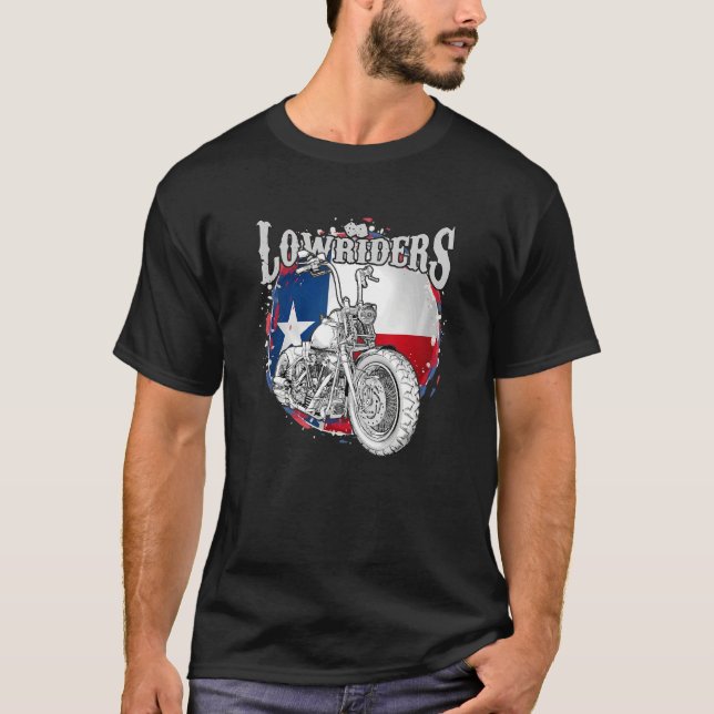 Camiseta Bobber Low Rider Clothes Chicano Cholo Vicla Lowri (Frente)