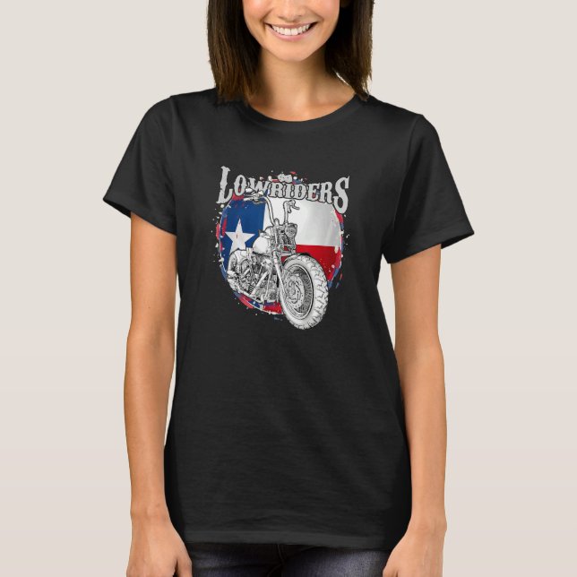 Camiseta Bobber Low Rider Clothes Chicano Cholo Vicla Lowri (Frente)