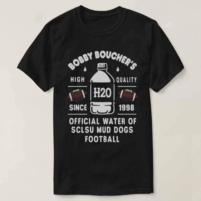 Camiseta Bobby Bouchers de alta qualidade H2O 1 (Frente do Design)