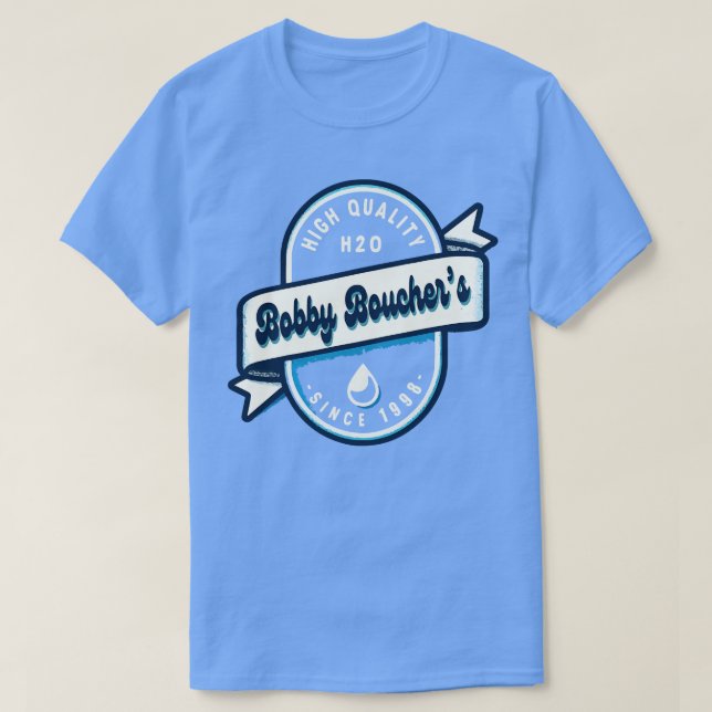 Camiseta Bobby Bouchers de alta qualidade H2O 4 (Frente do Design)