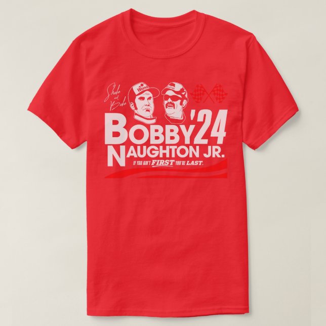 Camiseta Bobby e Naughton Jr para 2024 (Frente do Design)