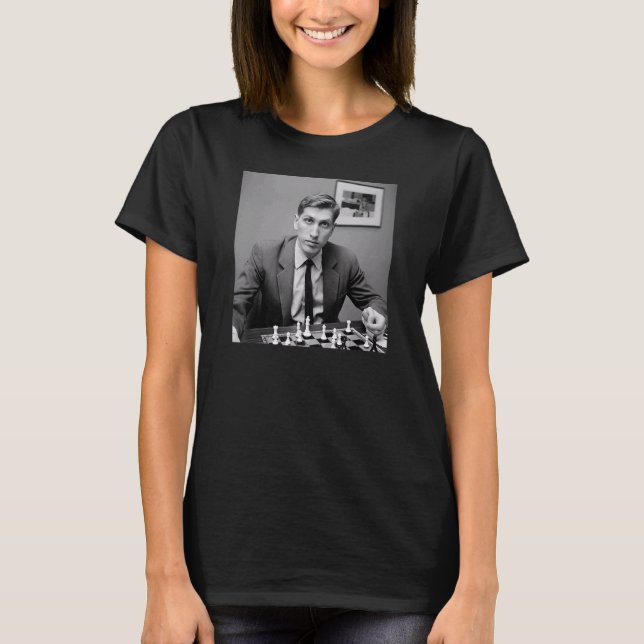 Camiseta Bobby Fischer Chess (Frente)