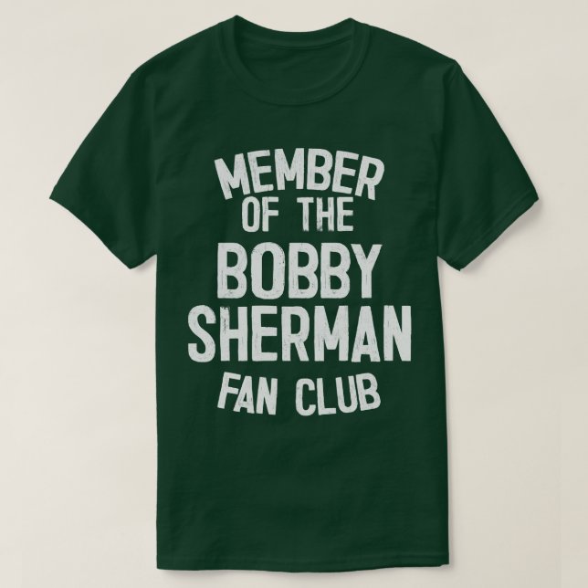 Camiseta Bobby Sherman Fan Club (Frente do Design)