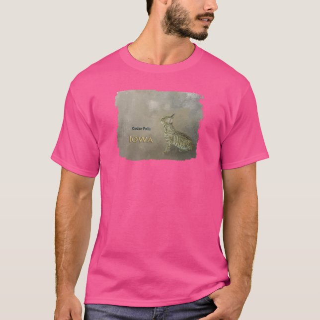 Camiseta Bobcat Cedar Falls Iowa (Frente)