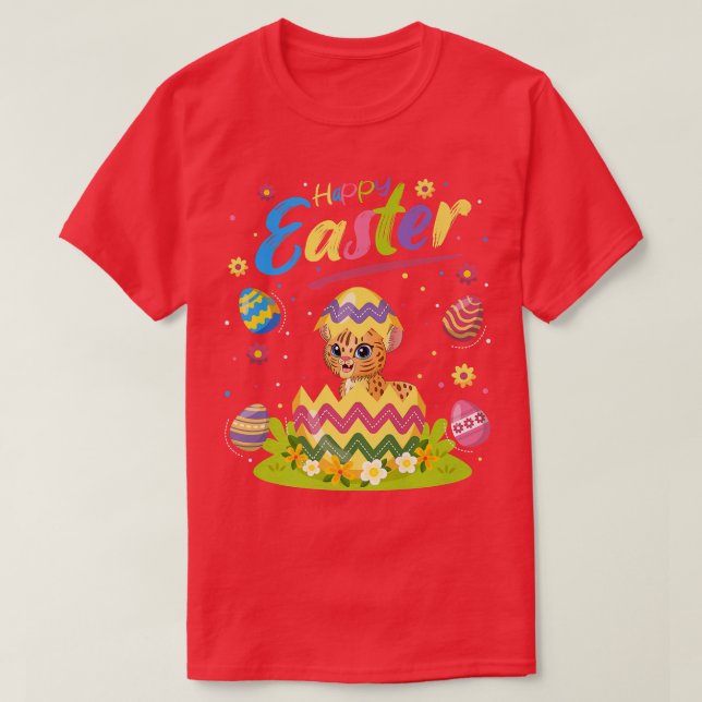 Camiseta Bobcat Lover Funny Easter Egg Bobcat Happy Easter  (Frente do Design)