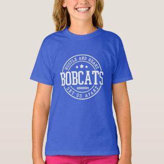 Camiseta Bobcats Hustle and Heart