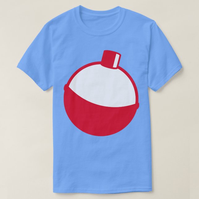 Camiseta Bobina de peixe de pesca (Frente do Design)