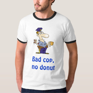 Camiseta Bobina má, nenhuma rosquinha