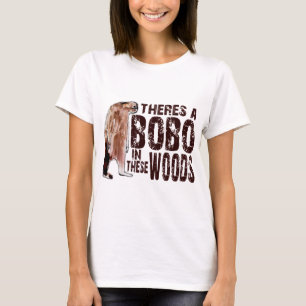 Camiseta BOBO bonito SQUATCH nESTAS MADEIRAS - encontrando