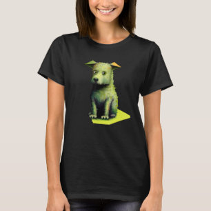 Camiseta Bobo cão trabalho de arte de cachorrinho bonitinho